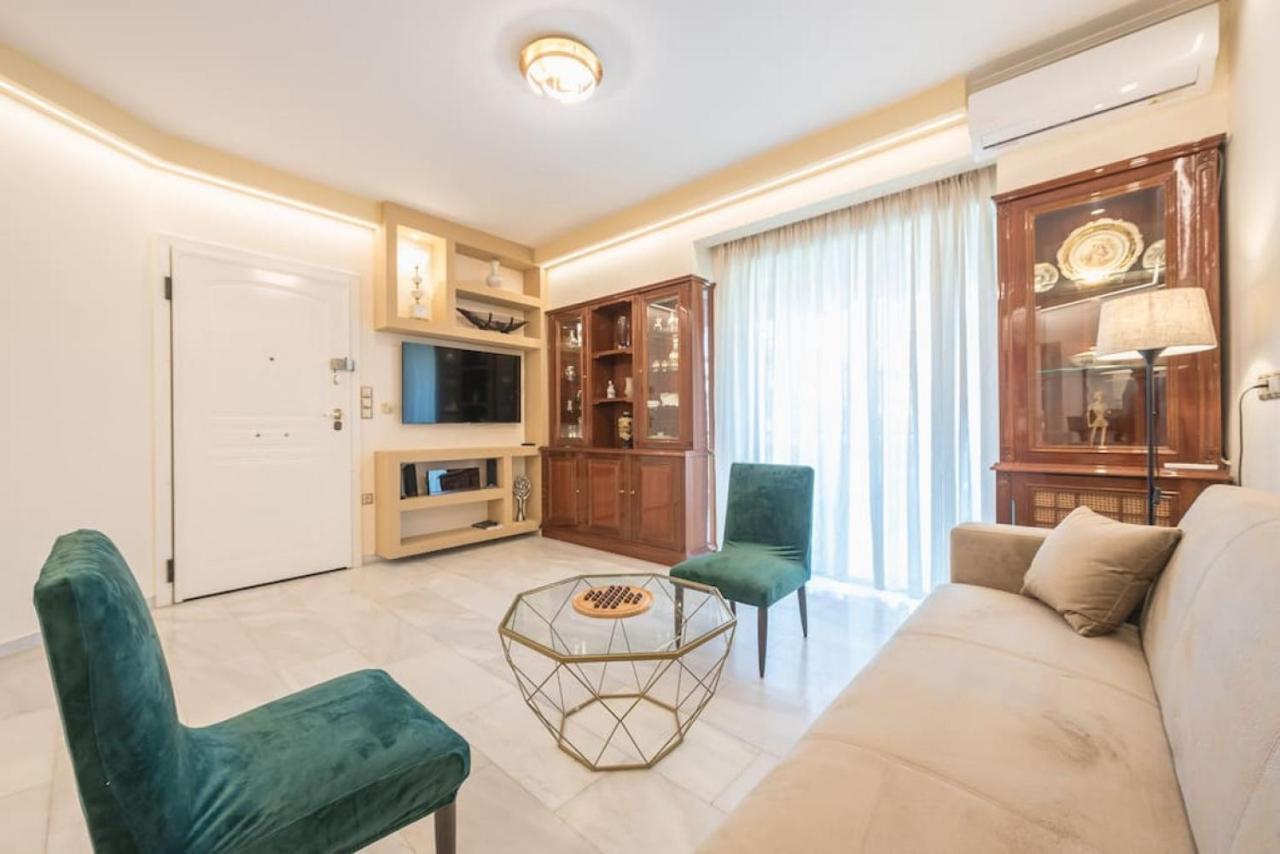 Central 3Br Apartment Next To Panormou Metro! Athen Exterior foto